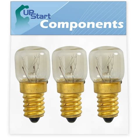 3-Pack 4173175 Light Bulb Replacement for Whirlpool RBS305PDQ6 Oven - Compatible with Whirlpool ...