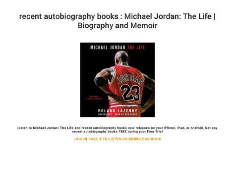 recent autobiography books : Michael Jordan: The Life | Biography and…