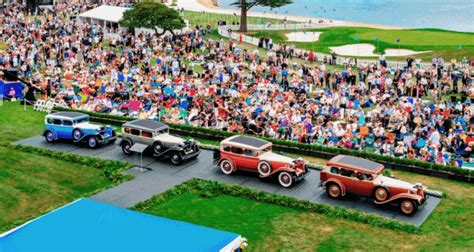 Pebble Beach 2014 Concours Lawn - RUXTON Marque Showcase