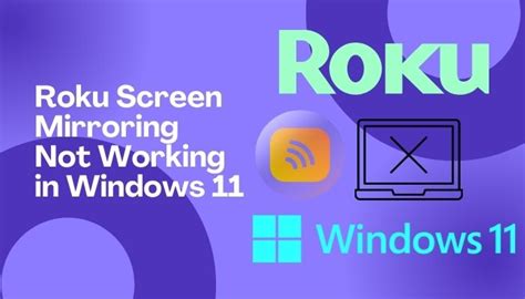 Roku Screen Mirroring Not Working in Windows 11 [Quick Fix]