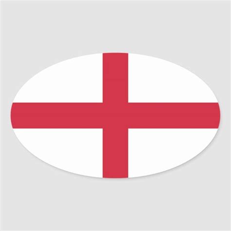 ENGLAND OVAL STICKER #englandflagcountry #OVALSTICKER Affiliate England Flag, Flag Country ...