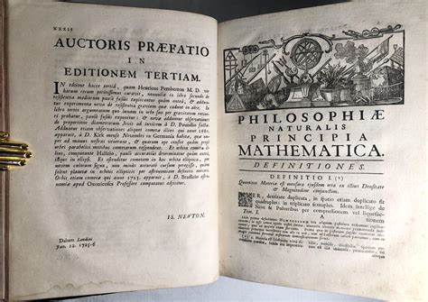 Philosophiae Naturalis Principia Mathematica. (Commentaries and ...