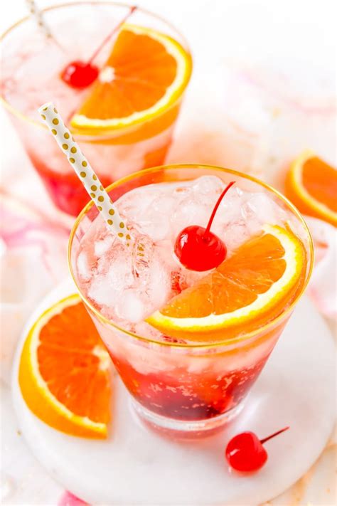 Classic Shirley Temple Drink Recipe | Sugar & Soul