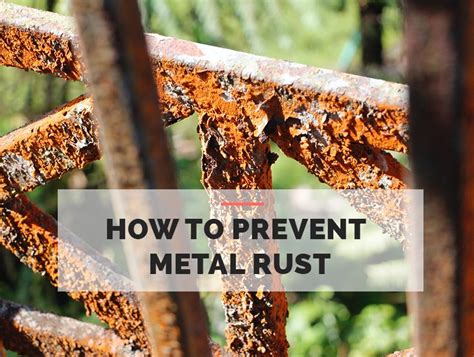 How to Prevent Metal Rust - Welding Insider