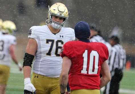 Joe Alt, All-America left tackle for Notre Dame football, enters 2024 ...