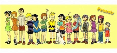 Peanuts by nayru-xb7. Violet, Patty, Shermy, Schroeder, Lucy ...