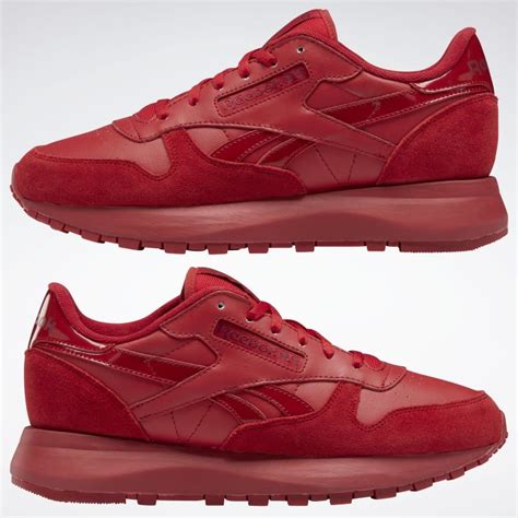 Reebok Classic Leather SP Women's Shoes - Red | Reebok US in 2022 | Reebok classic leather ...