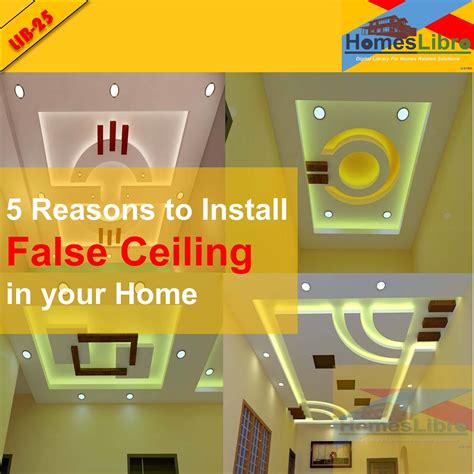 WHY SHOULD INSTALL FALSE CEILING IN YOUR HOME - HOMESLIBRO - Blogs on ...