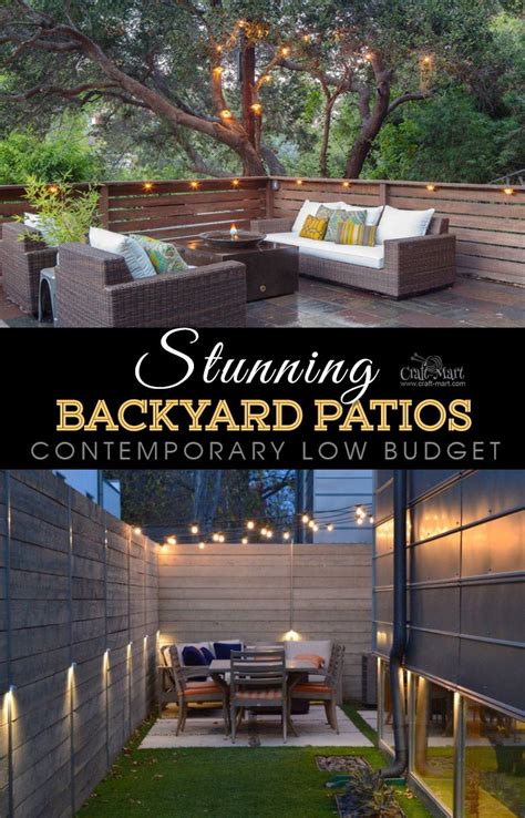 Stunning Backyard Patio Designs and Lighting Ideas - Craft-Mart