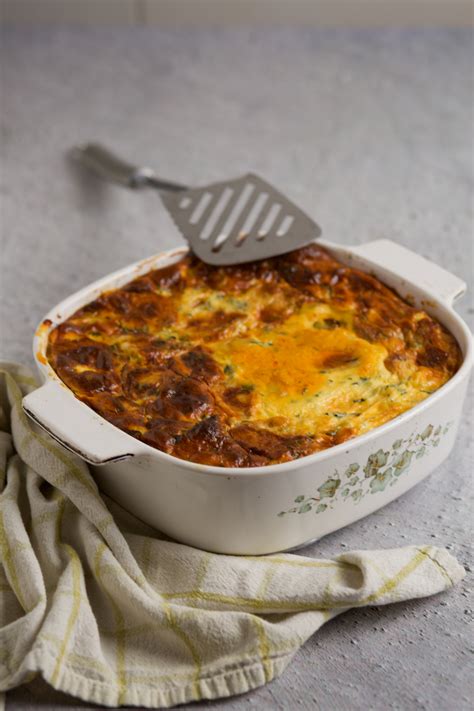 EASY Serbian Ground Beef Potato Moussaka Casserole - Balkan Lunch Box