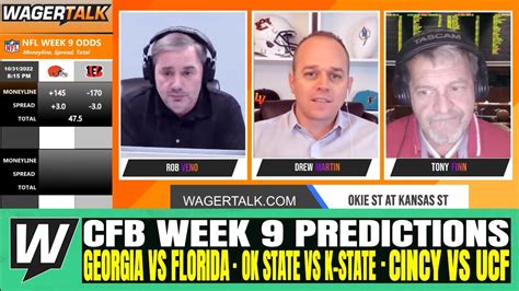 Week 9 College Football Picks and Predictions | Georgia vs Florida | OK ...