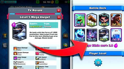 He Has Level 5 Max Mega Knight | Max Mega Knight gameplay | Best Mega Knight deck in Clash ...