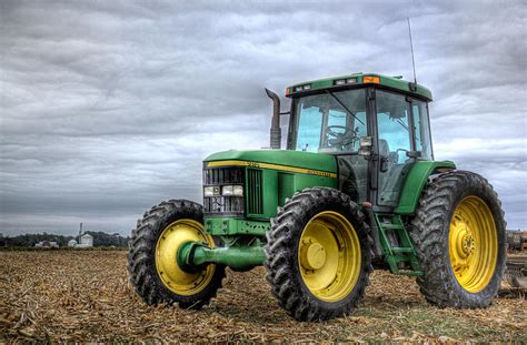 Big Green Tractor Photograph by Robert Jones