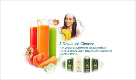 Get 3 day juice cleanses with a fresh fruit and green vegetable juice diet via Ourisfruit, that ...