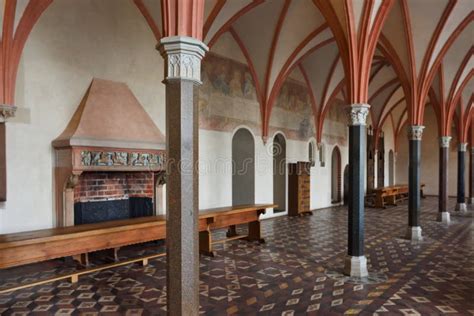 Interior of Teutonic Order Castle Editorial Stock Photo - Image of ballroom, castle: 191253958