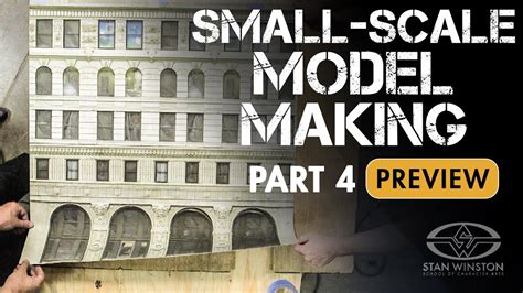 Building Miniatures - Small-Scale Model Making - Part 4 - PREVIEW - YouTube