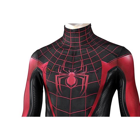 Spider-man 2 Cosplay Suit PS5 Miles Morales Spandex Printed Cosplay Costume