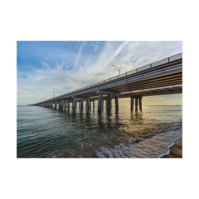 Poster Chesapeake Bay Bridge - PIXERS.UK