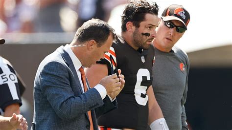 Browns QB Baker Mayfield playing through partially torn labrum