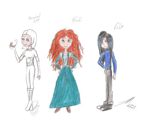 Some Pixar Girls by DrJEMnutcase on DeviantArt