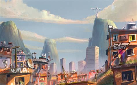 ArtStation - Favela