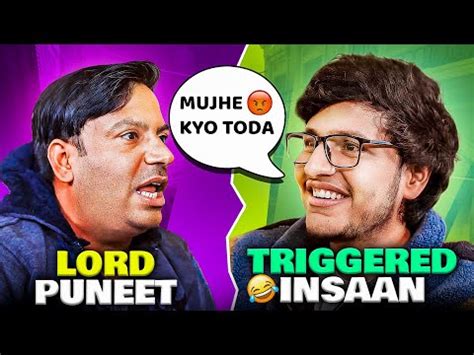 Lord Puneet Superstar Roasts Triggered Insaan - Tea with Triggered Ep.2 ...