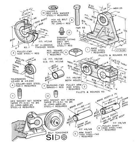 Machine Parts Diagram