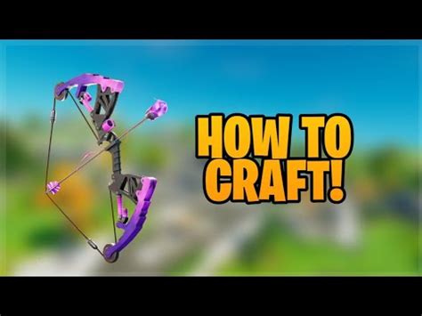 HOW to CRAFT *NEW* SHOCKWAVE BOW! (Fortnite Season 6) - YouTube