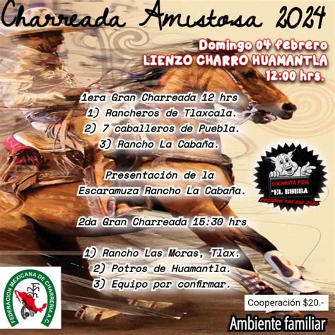 Charreada Amistosa 2024 - Traditional Sports