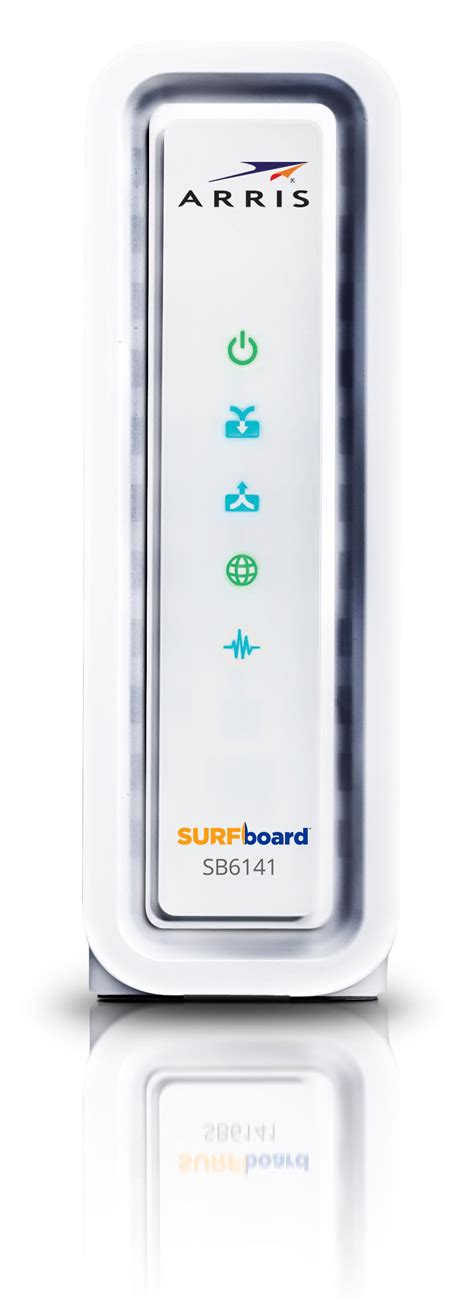 Amazon.com: ARRIS SURFboard SB6141 8x4 DOCSIS 3.0 Cable Modem - Retail Packaging- White ...