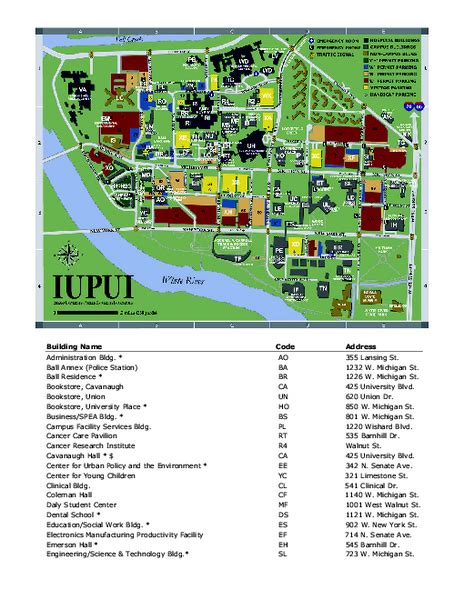 Iupui Campus Map