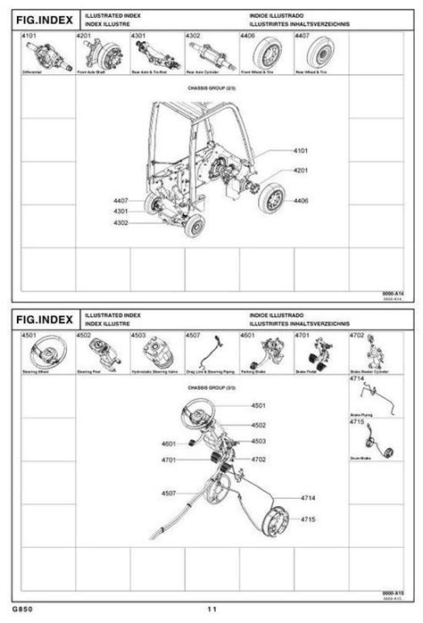 Toyota LPG Forklift Type 8FGCSU20, 8FGCU15, 8FGCU18 Parts Manual - Tradebit