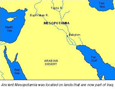 Tigris Euphrates River Valley Map