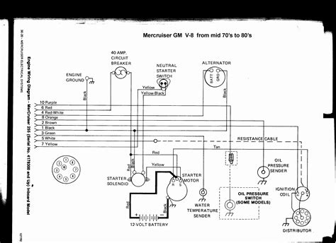 Free Mercruiser Wiring Diagrams