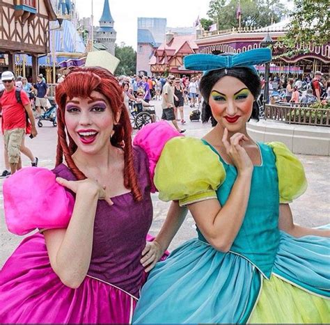 Anastasia and drizella | Disney princess dress up, Disney princess dresses, Halloween costume ...