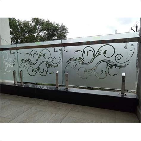 Design Front Steel Railing Glass at Best Price in Ranchi | Ariewa Glass Designers