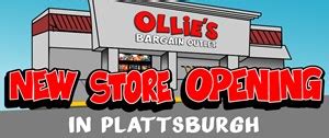 Plattsburgh, NY Opening 11/4/2020 | Ollie's Bargain Outlet