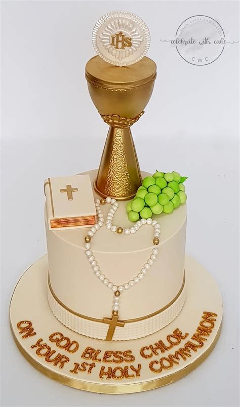 Celebrate with Cake!: 1st Holy Communion Cake