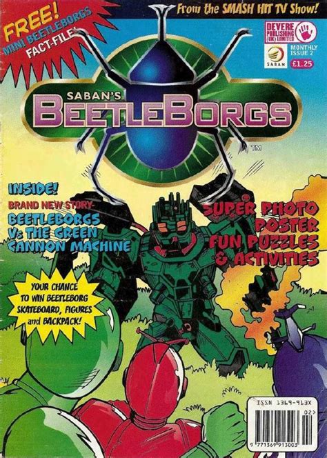 Boys Adventure Comics: Beetleborgs comic