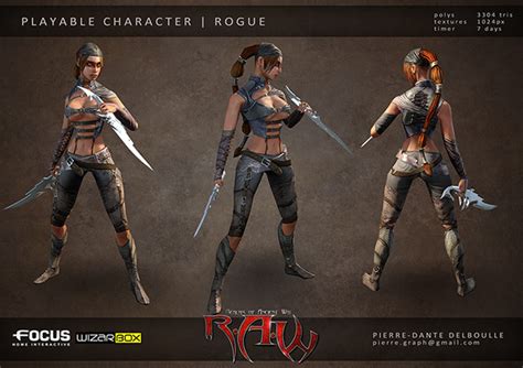 R.A.W. [Realms of Ancient War] Characters on Behance