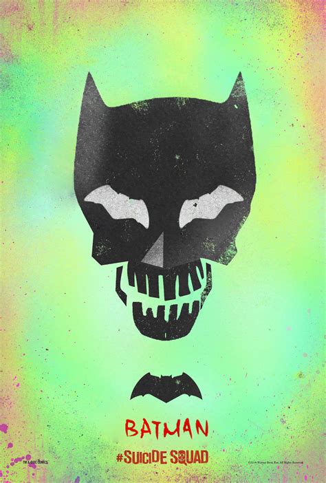 Bat-Eyes Batman Suicide Squad Movie Poster by sonathane on DeviantArt