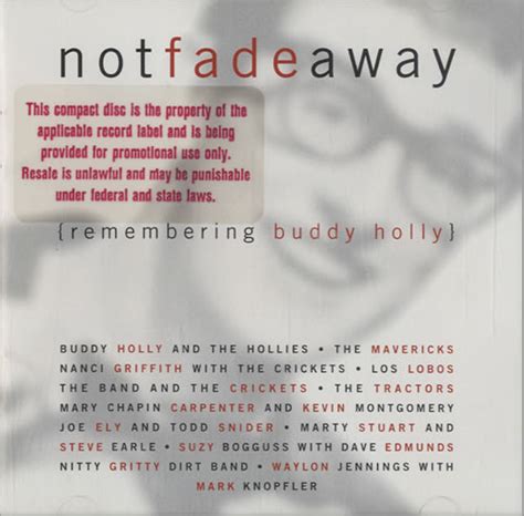 Not Fade Away {Remembering Buddy Holly} | Discogs