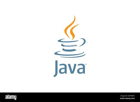 Java programming language, Logo, White background Stock Photo - Alamy