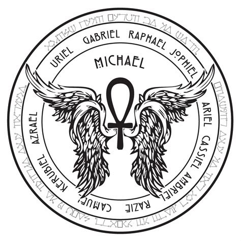 Pin on Bruja Kazoo | Angelic symbols, Archangel tattoo, Archangel michael