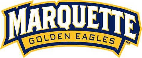 Marquette Golden Eagles Logo - Wordmark Logo - NCAA Division I i-m ...