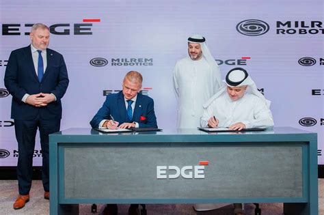 UAE’s EDGE Group acquires a majority stake in Estonia-based Milrem ...