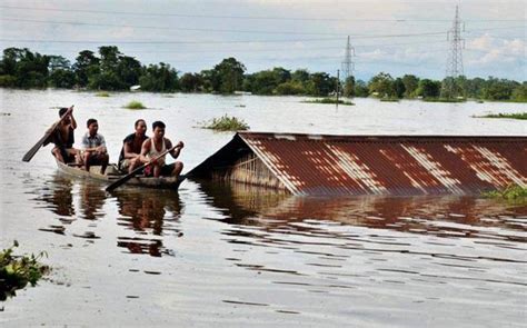 14,000 In Relief Camps: Nearly 5 Lakh Hit, One Dead As Assam Flood ...