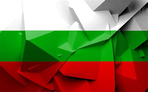 Flag of Bulgaria, geometric art, European countries, Bulgarian flag, creative, HD wallpaper | Peakpx