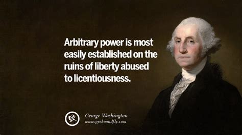 20 Famous George Washington Quotes on Freedom, Faith, Religion, War and Peace