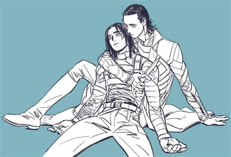 WinterFrost || Bucky X Loki || ctto | Loki marvel, Marvel avengers ...